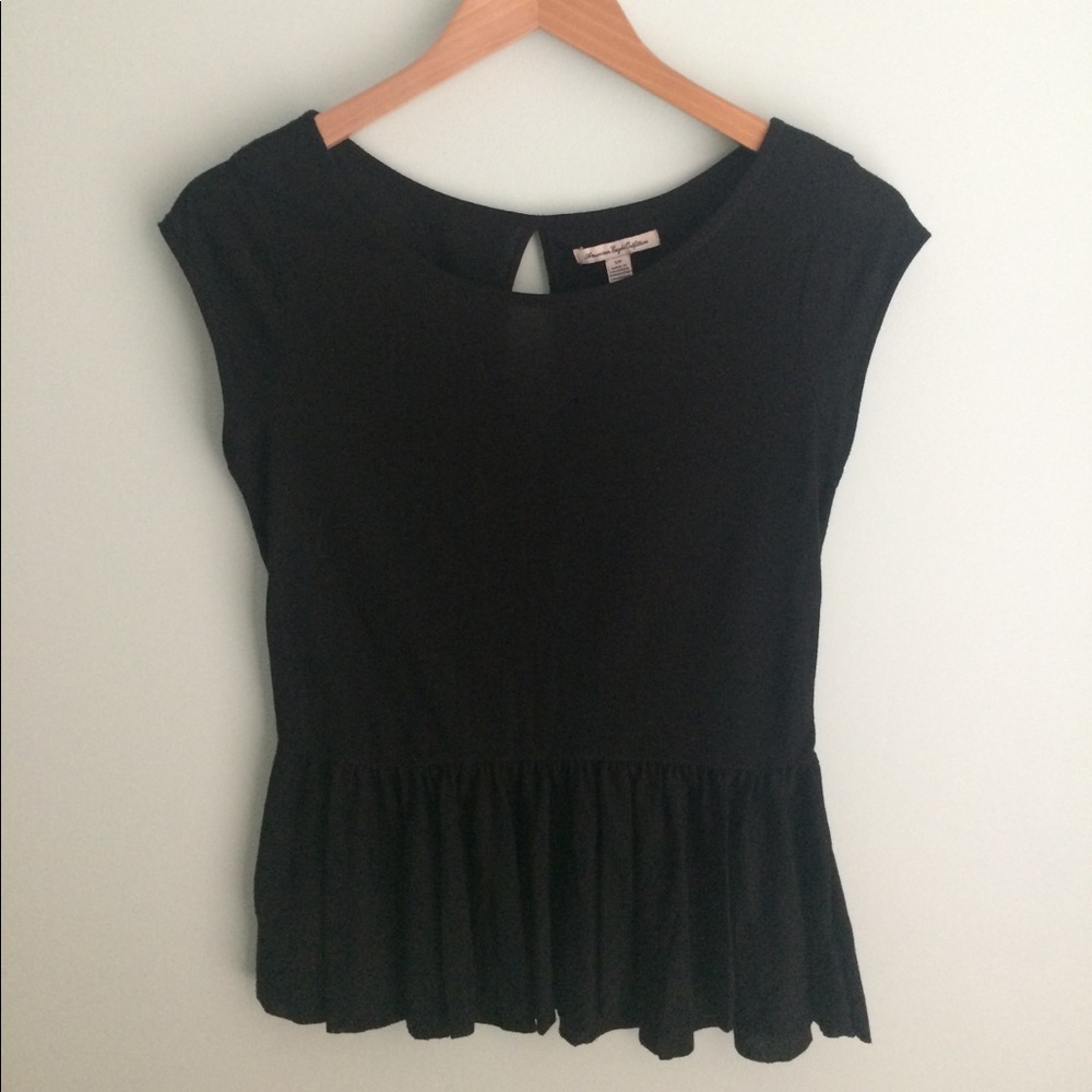 American Eagle Peplum Shirt